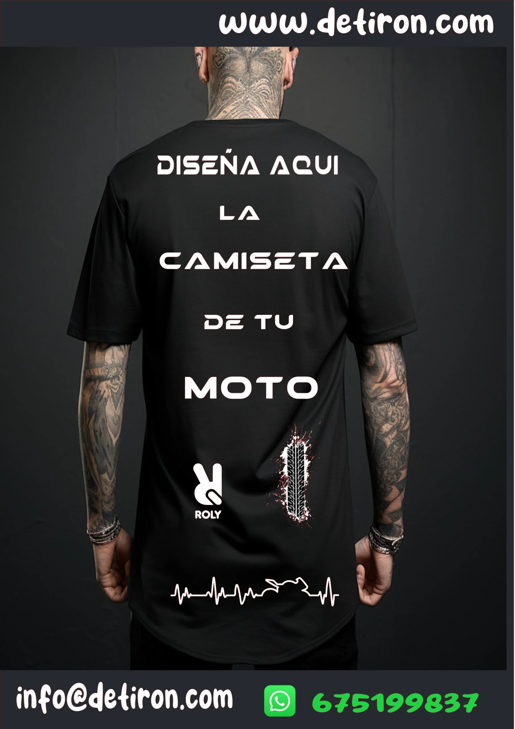 Diseña tu camiseta personalizada